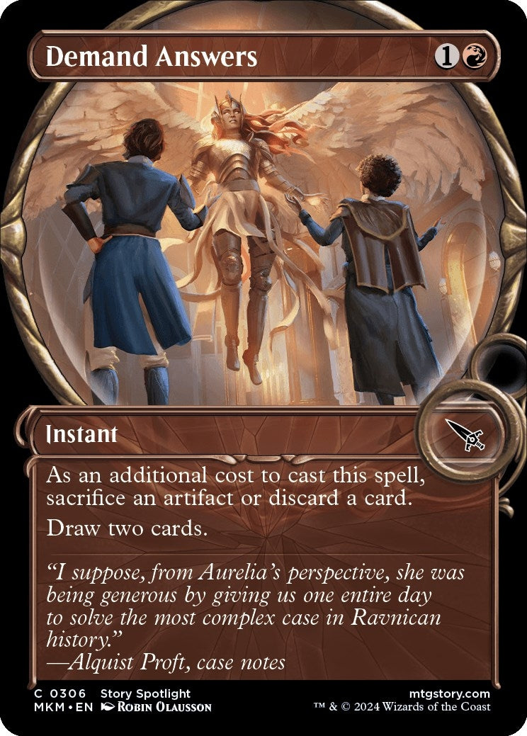 Image for Demand Answers (Showcase) (306) [Murders at Karlov Manor] - Magic: The Gathering