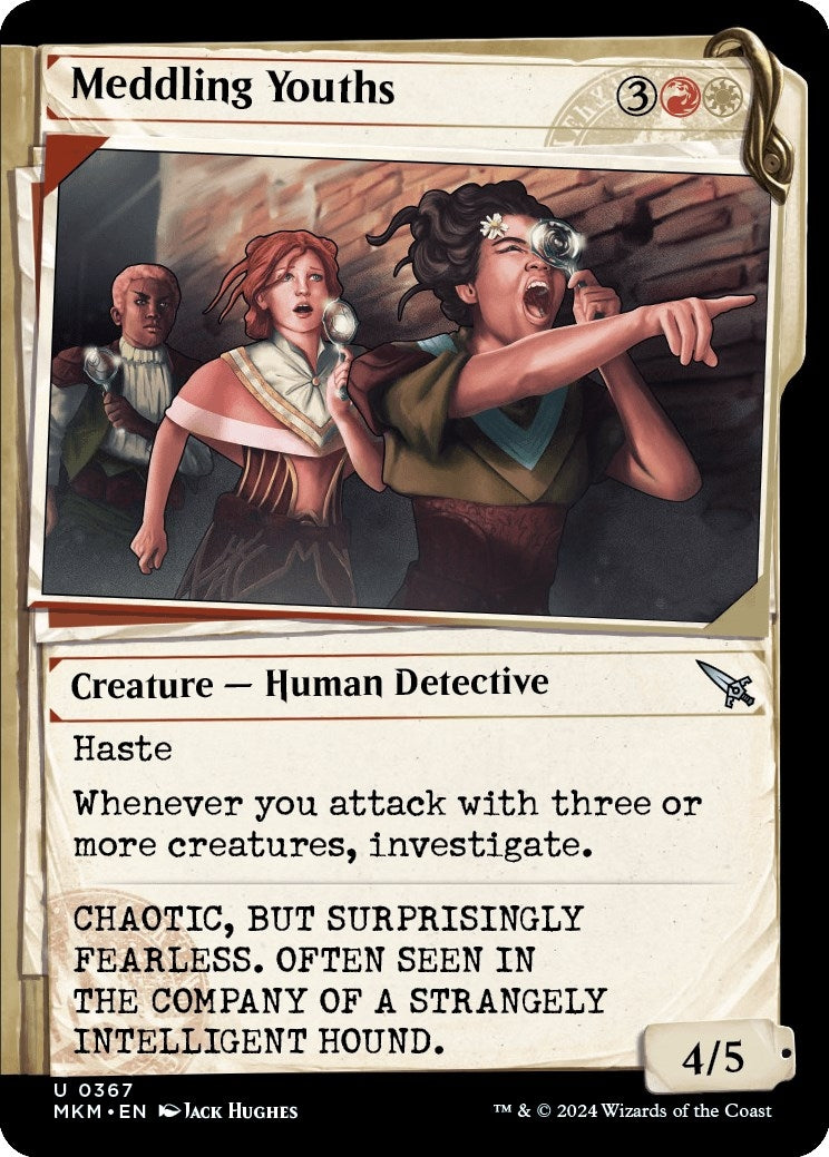 Image for Meddling Youths (Showcase) (367) [Murders at Karlov Manor] - Magic: The Gathering