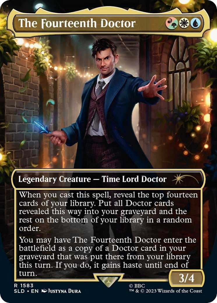 Image for The Fourteenth Doctor (1583) [Secret Lair Drop Series] - Magic: The Gathering