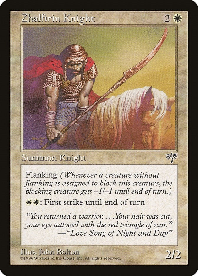 Image for Zhalfirin Knight [Mirage] - Magic: The Gathering