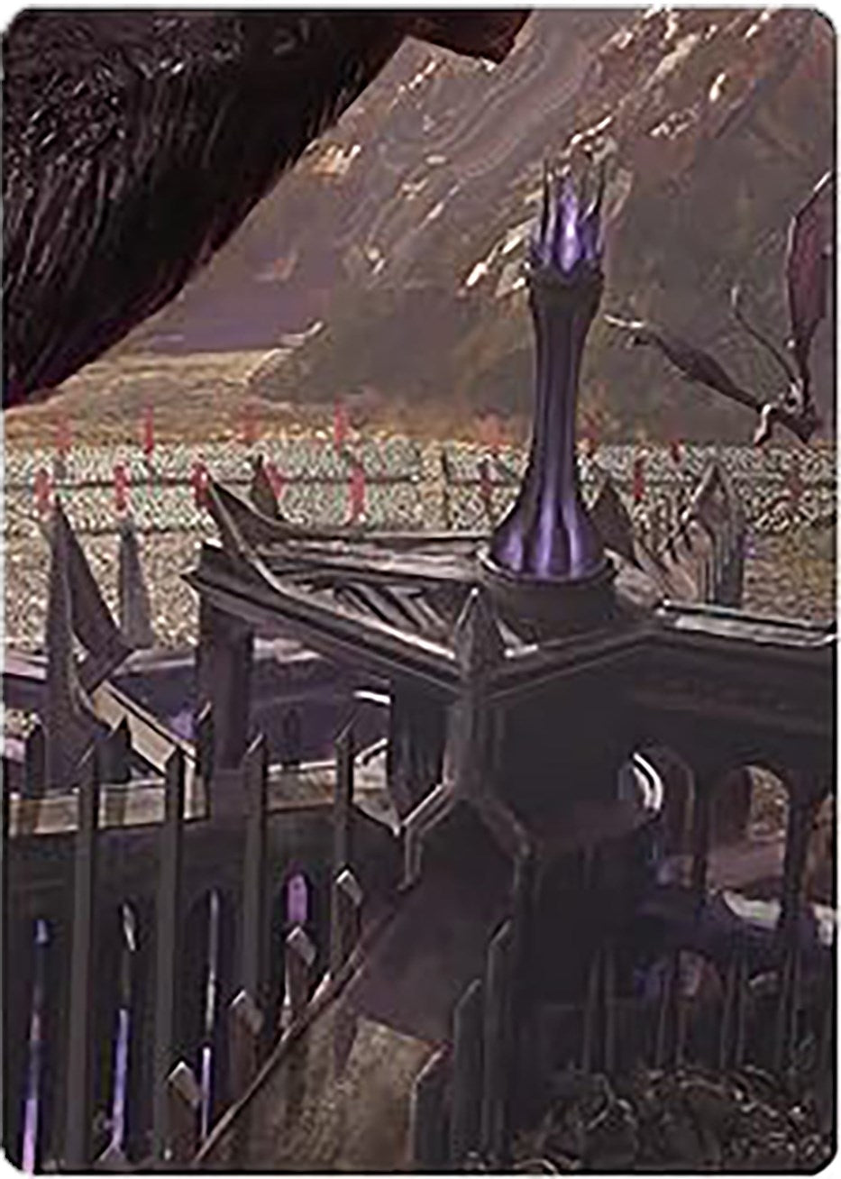 Image for Minas Morgul, Dark Fortress Art Card (24) [Universes Beyond: The Lord of the Rings: Tales of Middle-earth] - Magic: The Gathering