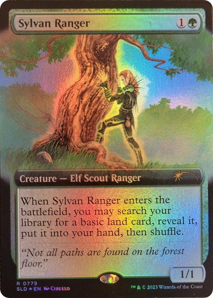 Image for Sylvan Ranger (Extended Art) (779) [Secret Lair Drop Series] - Magic: The Gathering
