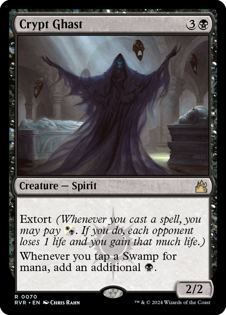Image for Crypt Ghast (70) [Ravnica Remastered] - Magic: The Gathering
