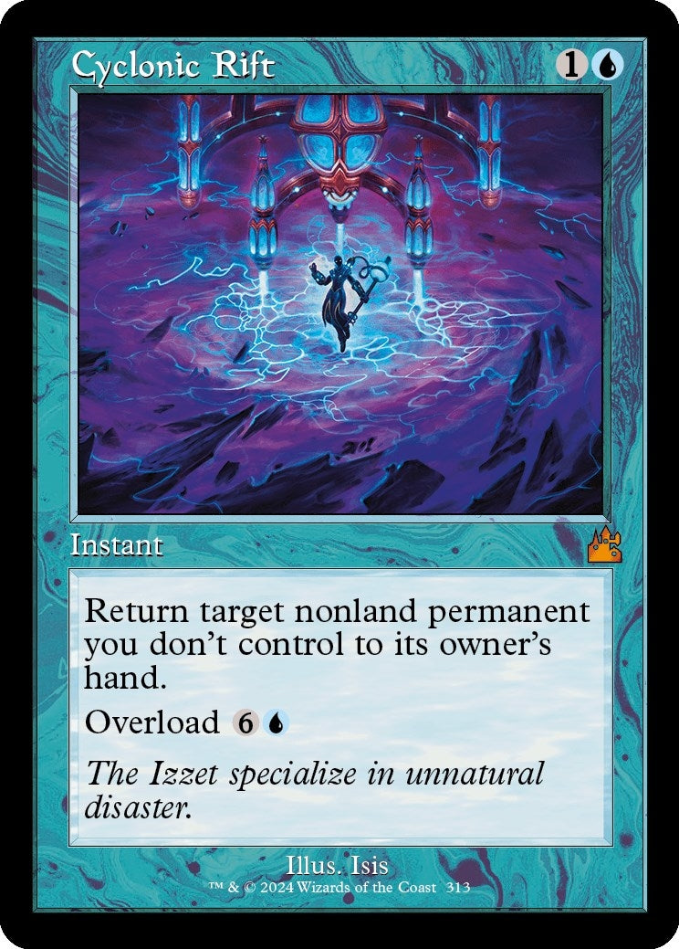 Image for Cyclonic Rift (Retro Frame) (313) [Ravnica Remastered] - Magic: The Gathering