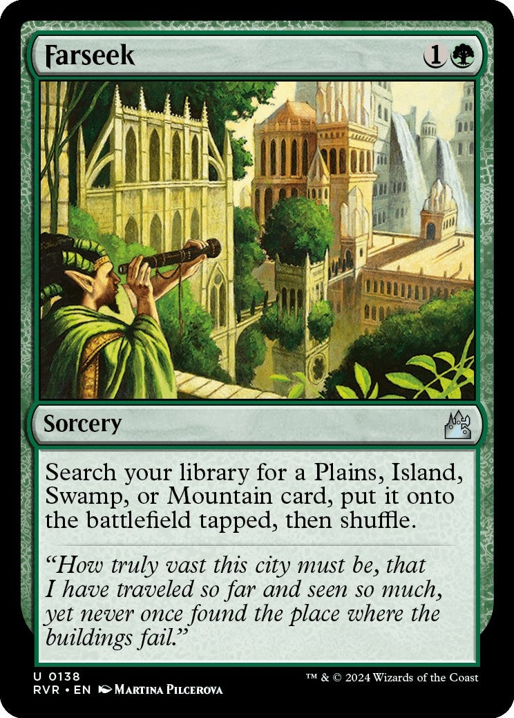 Image for Farseek (138) [Ravnica Remastered] - Magic: The Gathering