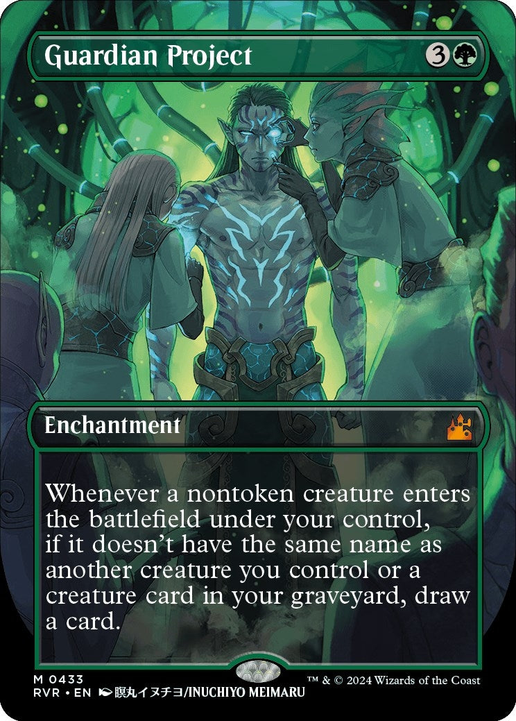 Image for Guardian Project (Anime Borderless) (433) [Ravnica Remastered] - Magic: The Gathering