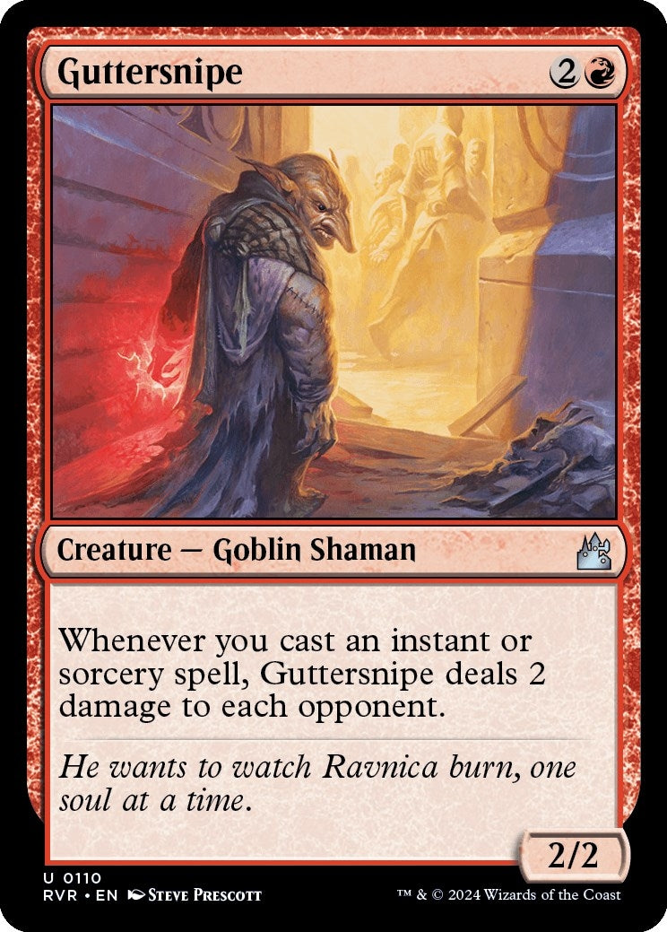 Image for Guttersnipe (110) [Ravnica Remastered] - Magic: The Gathering
