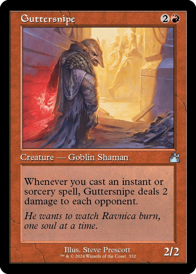 Image for Guttersnipe (Retro Frame) (332) [Ravnica Remastered] - Magic: The Gathering