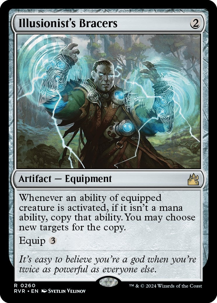 Image for Illusionist's Bracers (260) [Ravnica Remastered] - Magic: The Gathering