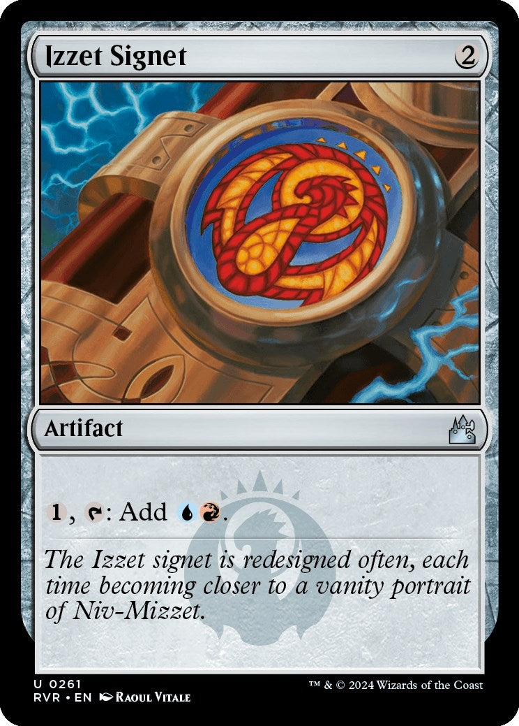 Image for Izzet Signet (261) [Ravnica Remastered] - Magic: The Gathering