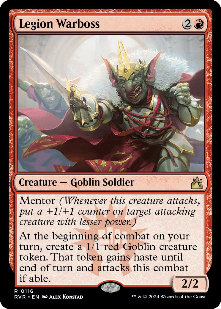 Image for Legion Warboss (116) [Ravnica Remastered] - Magic: The Gathering
