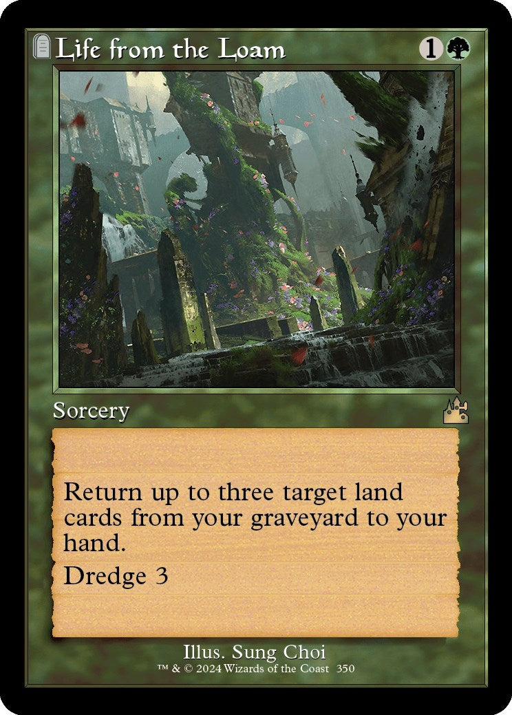 Image for Life from the Loam (Retro Frame) (350) [Ravnica Remastered] - Magic: The Gathering