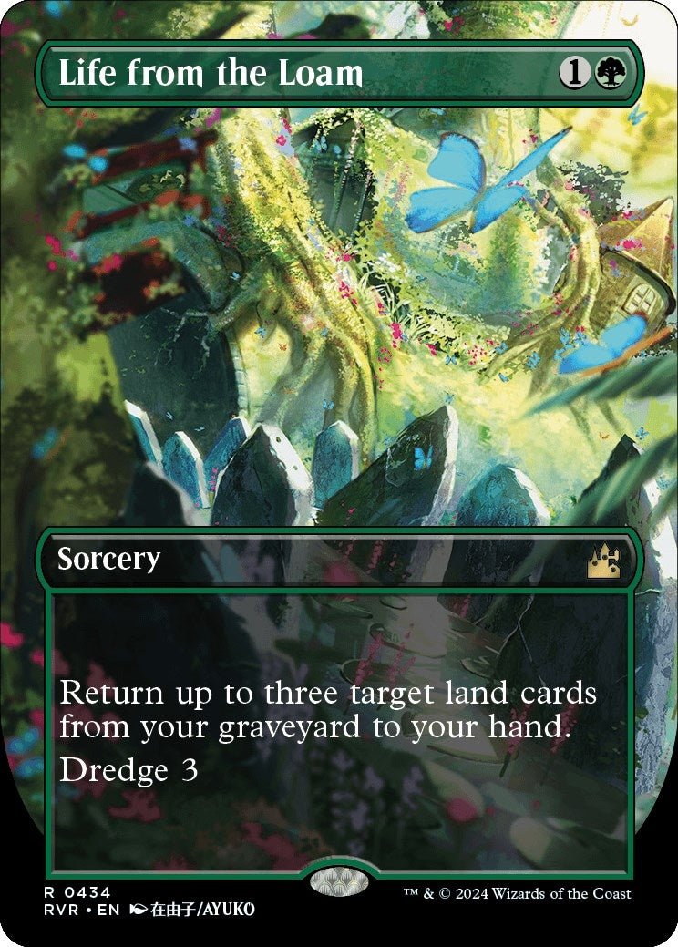 Image for Life from the Loam (Anime Borderless) (434) [Ravnica Remastered] - Magic: The Gathering
