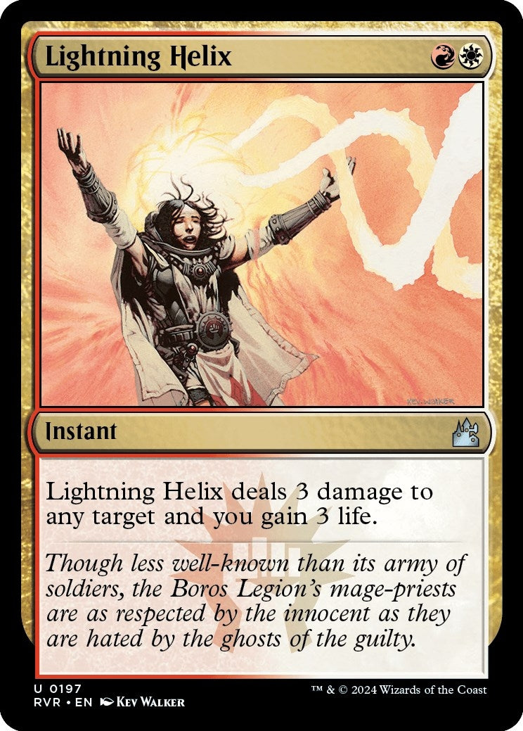 Image for Lightning Helix (197) [Ravnica Remastered] - Magic: The Gathering