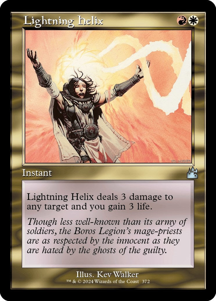 Image for Lightning Helix (Retro Frame) (372) [Ravnica Remastered] - Magic: The Gathering