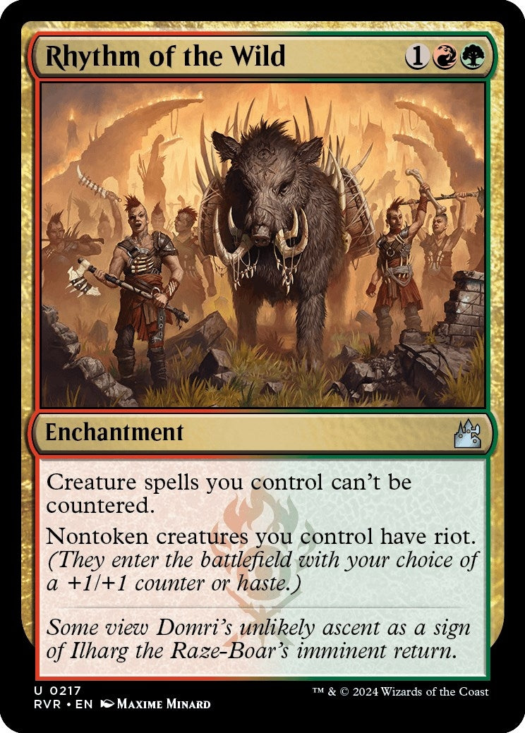 Image for Rhythm of the Wild (217) [Ravnica Remastered] - Magic: The Gathering