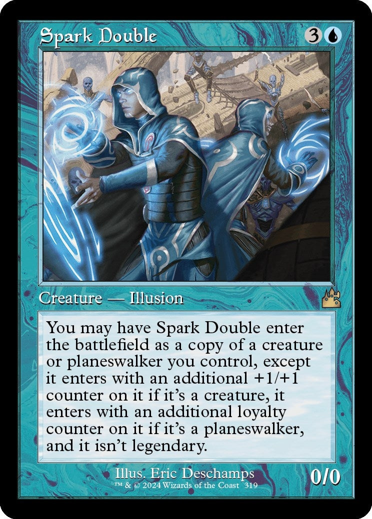 Image for Spark Double (Retro Frame) (319) [Ravnica Remastered] - Magic: The Gathering