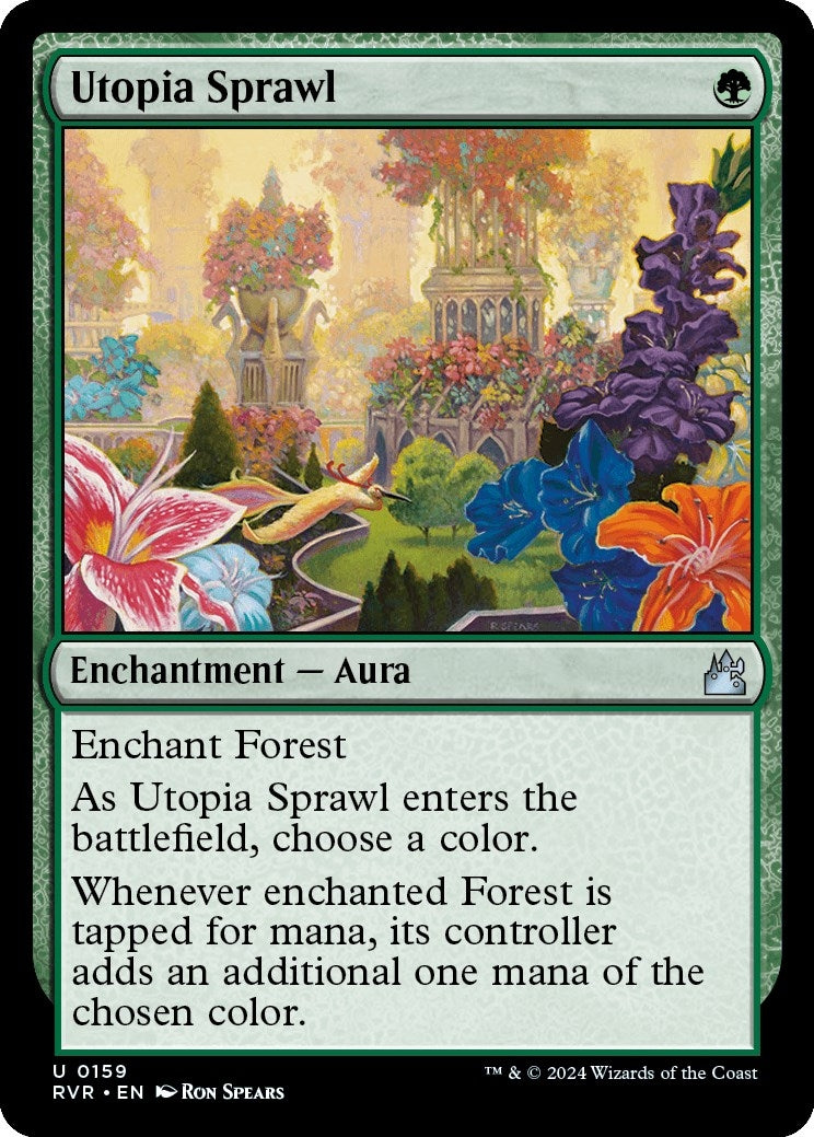 Image for Utopia Sprawl (159) [Ravnica Remastered] - Magic: The Gathering