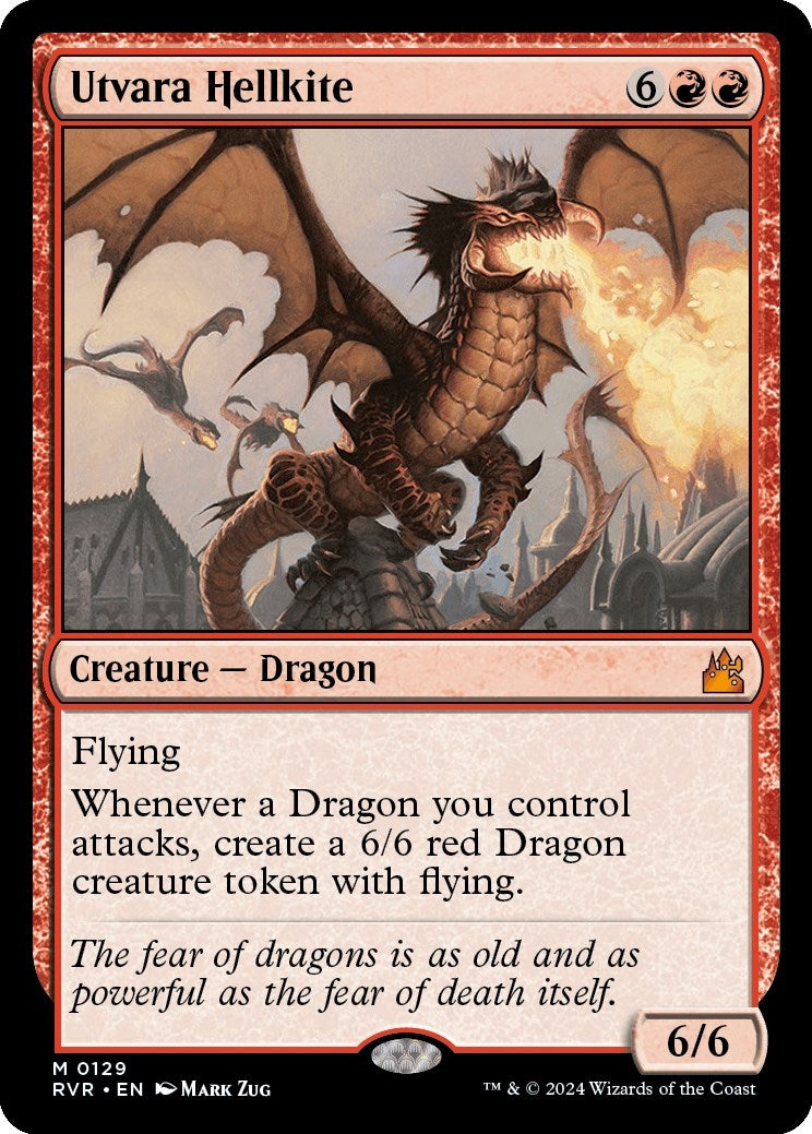 Image for Utvara Hellkite (129) [Ravnica Remastered] - Magic: The Gathering