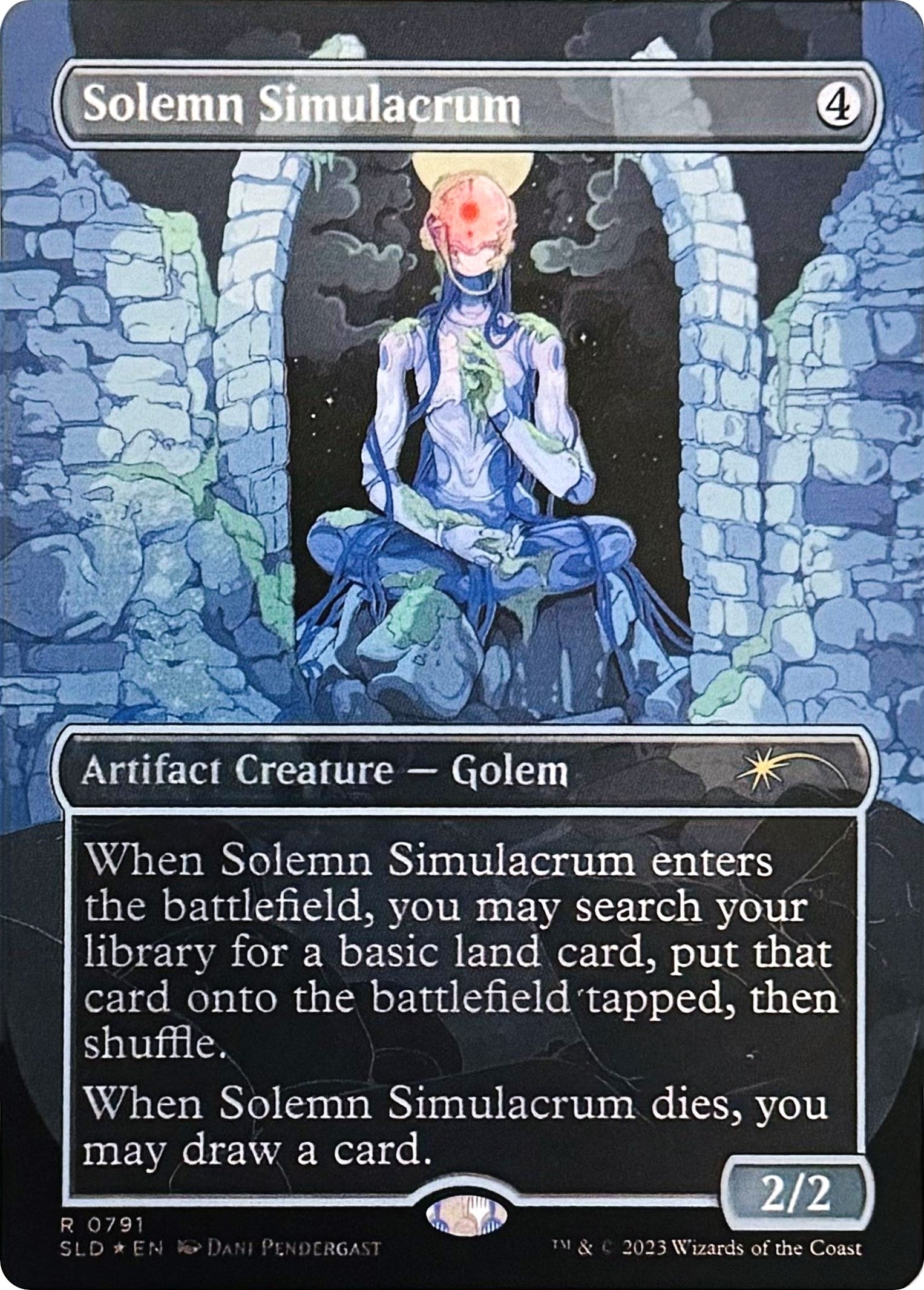 Image for Solemn Simulacrum (0791) (791) [Secret Lair Drop Series] - Magic: The Gathering