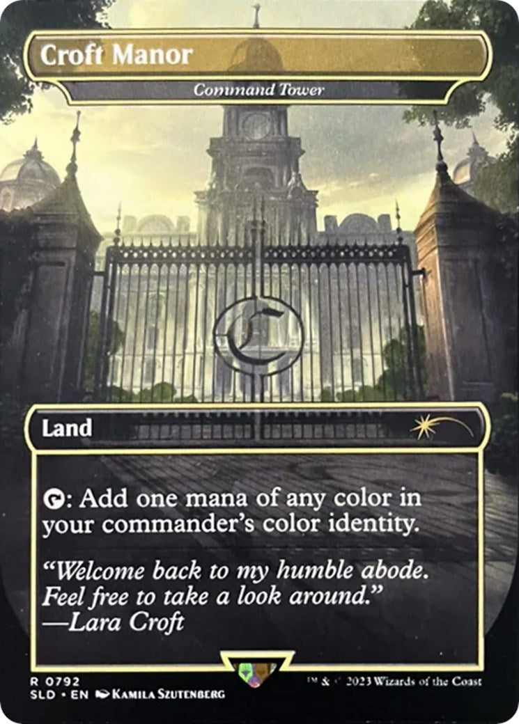 Image for Croft Manor - Command Tower (792) [Secret Lair Drop Series] - Magic: The Gathering