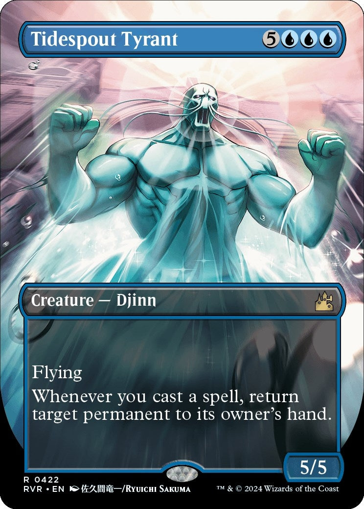 Image for Tidespout Tyrant (Anime Borderless) (422) [Ravnica Remastered] - Magic: The Gathering