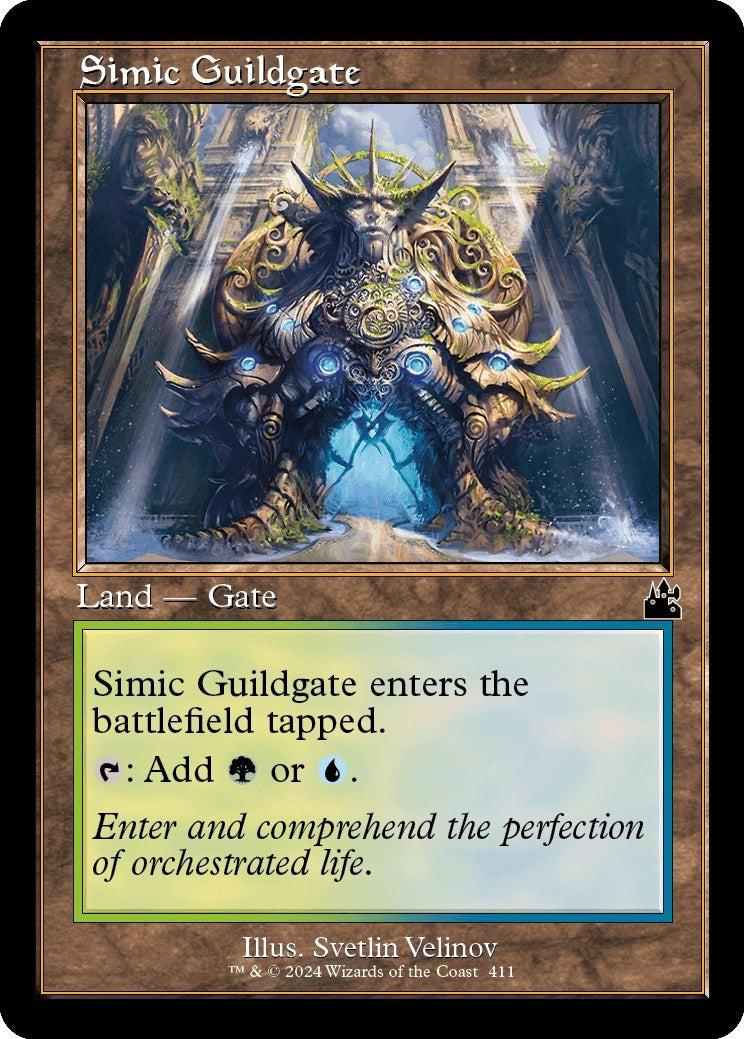 Image for Simic Guildgate (Retro Frame) (411) [Ravnica Remastered] - Magic: The Gathering