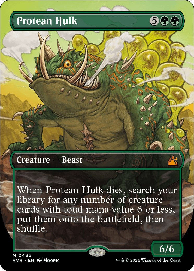 Image for Protean Hulk (Anime Borderless) (435) [Ravnica Remastered] - Magic: The Gathering