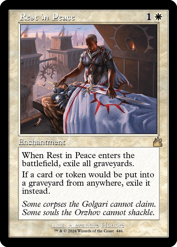 Image for Rest in Peace (Retro Frame) (446) [Ravnica Remastered] - Magic: The Gathering