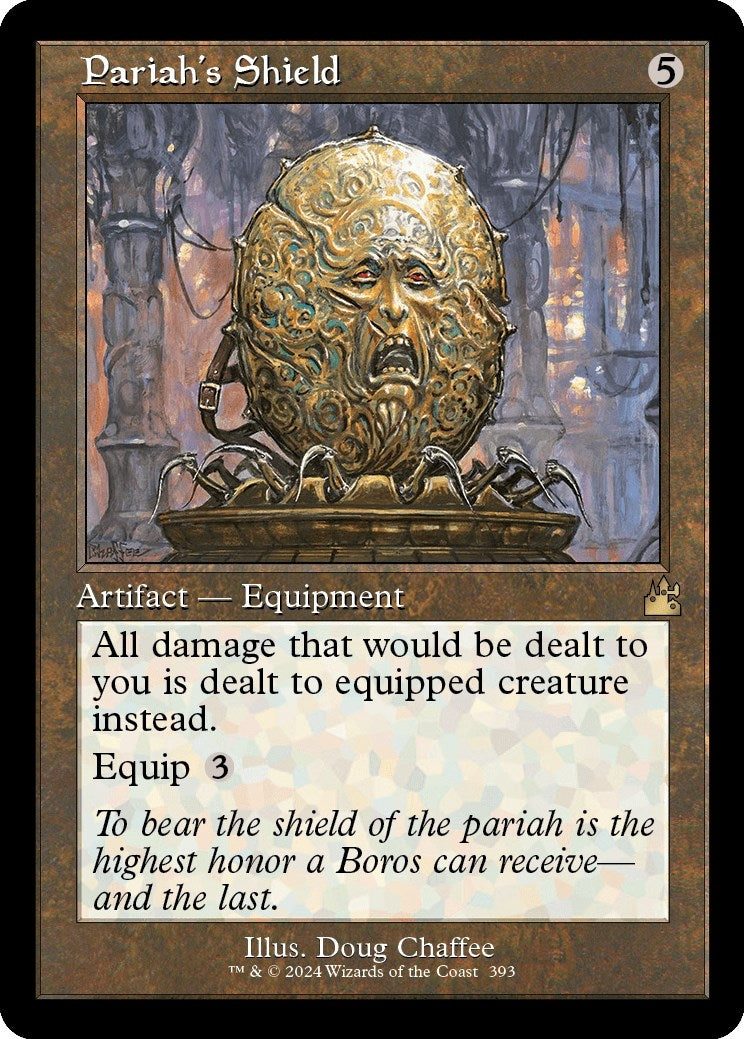 Image for Pariah's Shield (Retro Frame) (393) [Ravnica Remastered] - Magic: The Gathering