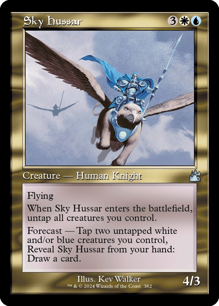 Image for Sky Hussar (Retro Frame) (382) [Ravnica Remastered] - Magic: The Gathering