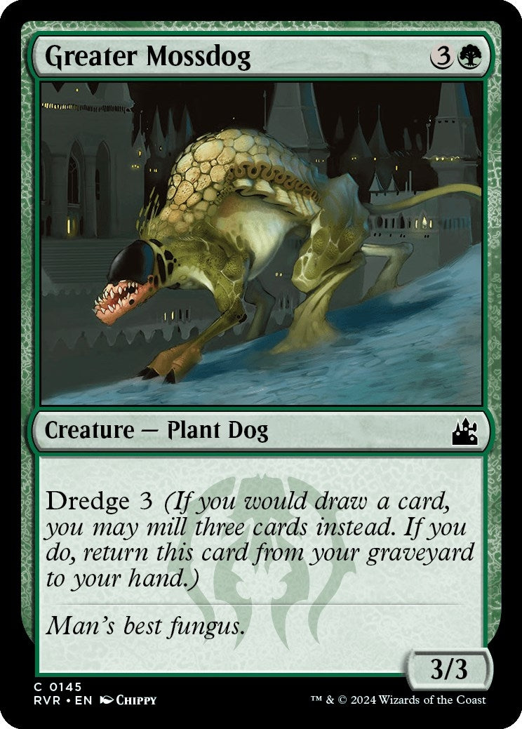Image for Greater Mossdog (145) [Ravnica Remastered] - Magic: The Gathering