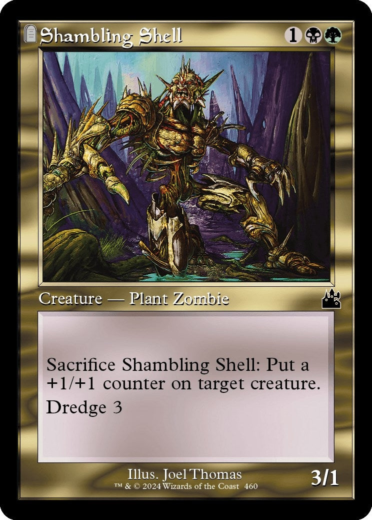 Image for Shambling Shell (Retro Frame) (460) [Ravnica Remastered] - Magic: The Gathering