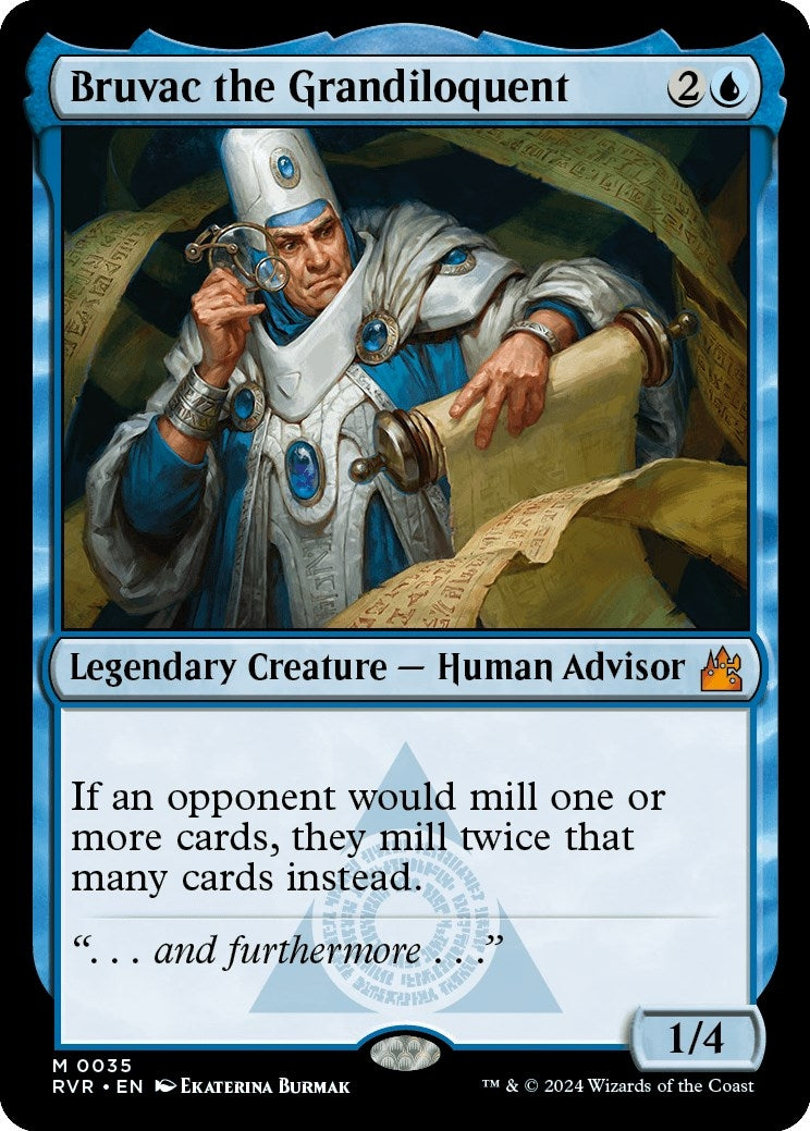Image for Bruvac the Grandiloquent (35) [Ravnica Remastered] - Magic: The Gathering