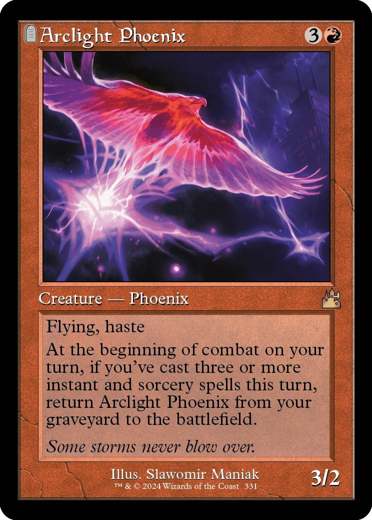 Image for Arclight Phoenix (Retro Frame) (331) [Ravnica Remastered] - Magic: The Gathering