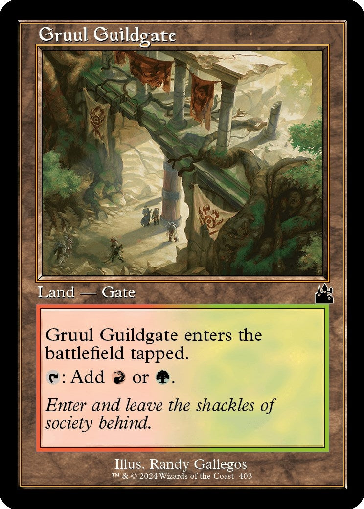Image for Gruul Guildgate (Retro Frame) (403) [Ravnica Remastered] - Magic: The Gathering
