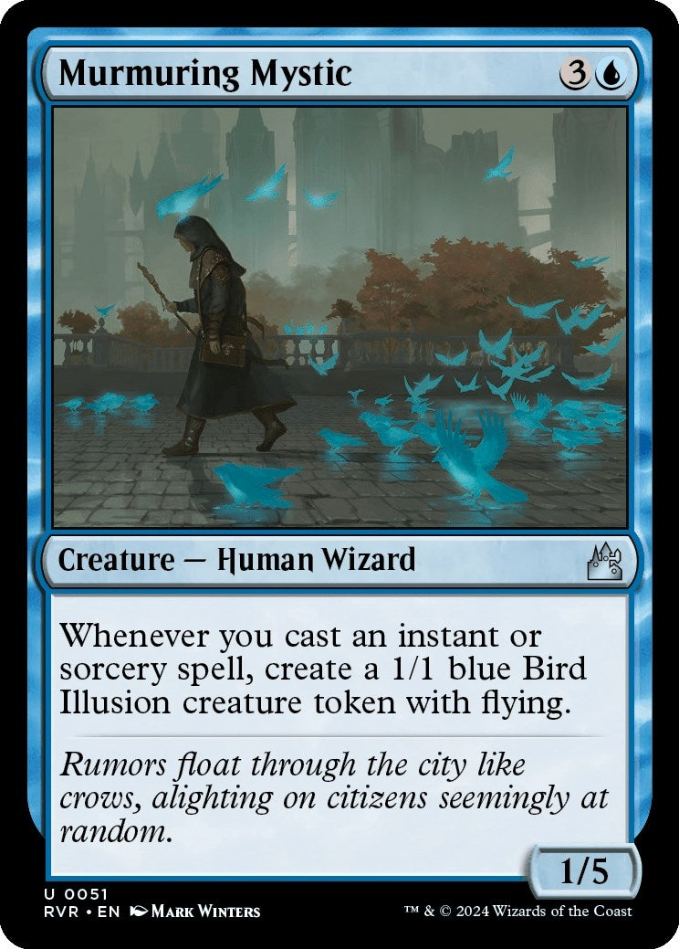 Image for Murmuring Mystic (51) [Ravnica Remastered] - Magic: The Gathering