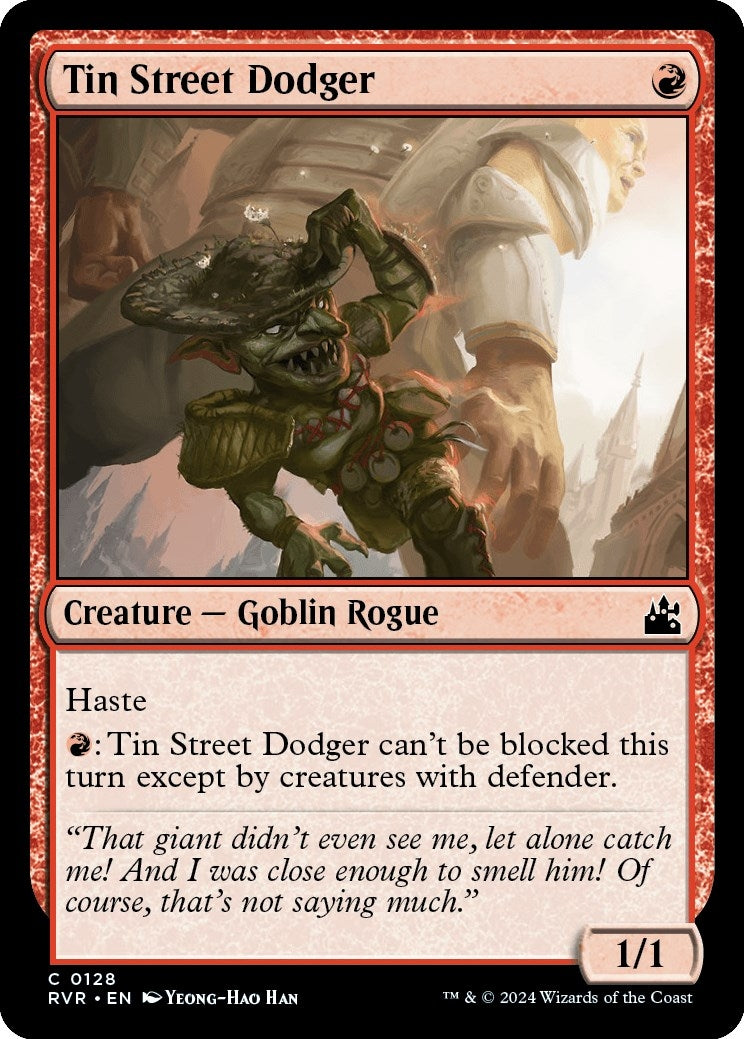 Image for Tin Street Dodger (128) [Ravnica Remastered] - Magic: The Gathering