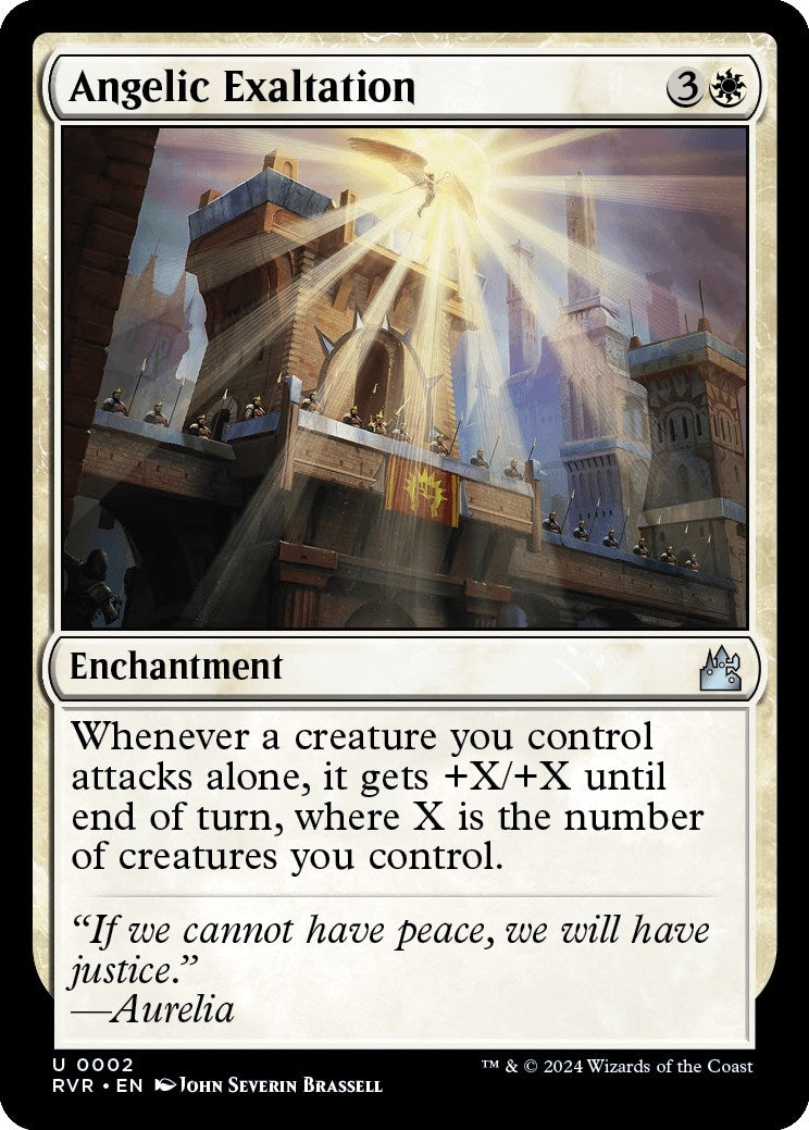 Image for Angelic Exaltation (2) [Ravnica Remastered] - Magic: The Gathering
