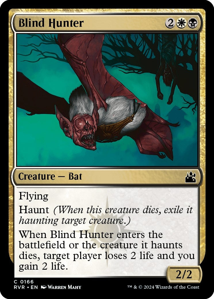 Image for Blind Hunter (166) [Ravnica Remastered] - Magic: The Gathering