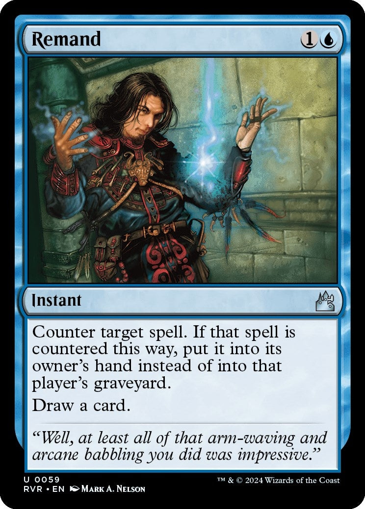 Image for Remand (59) [Ravnica Remastered] - Magic: The Gathering