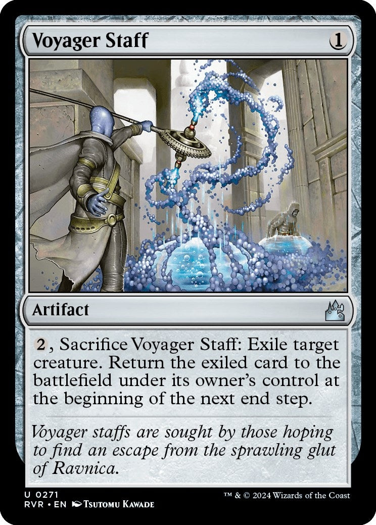 Image for Voyager Staff (271) [Ravnica Remastered] - Magic: The Gathering