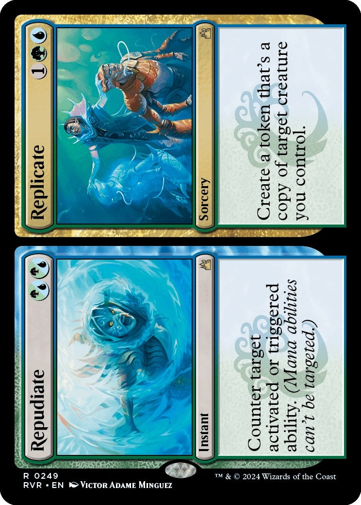 Image for Repudiate // Replicate (249) [Ravnica Remastered] - Magic: The Gathering