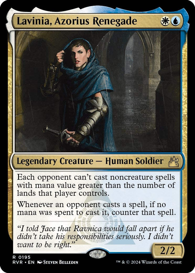 Image for Lavinia, Azorius Renegade (195) [Ravnica Remastered] - Magic: The Gathering