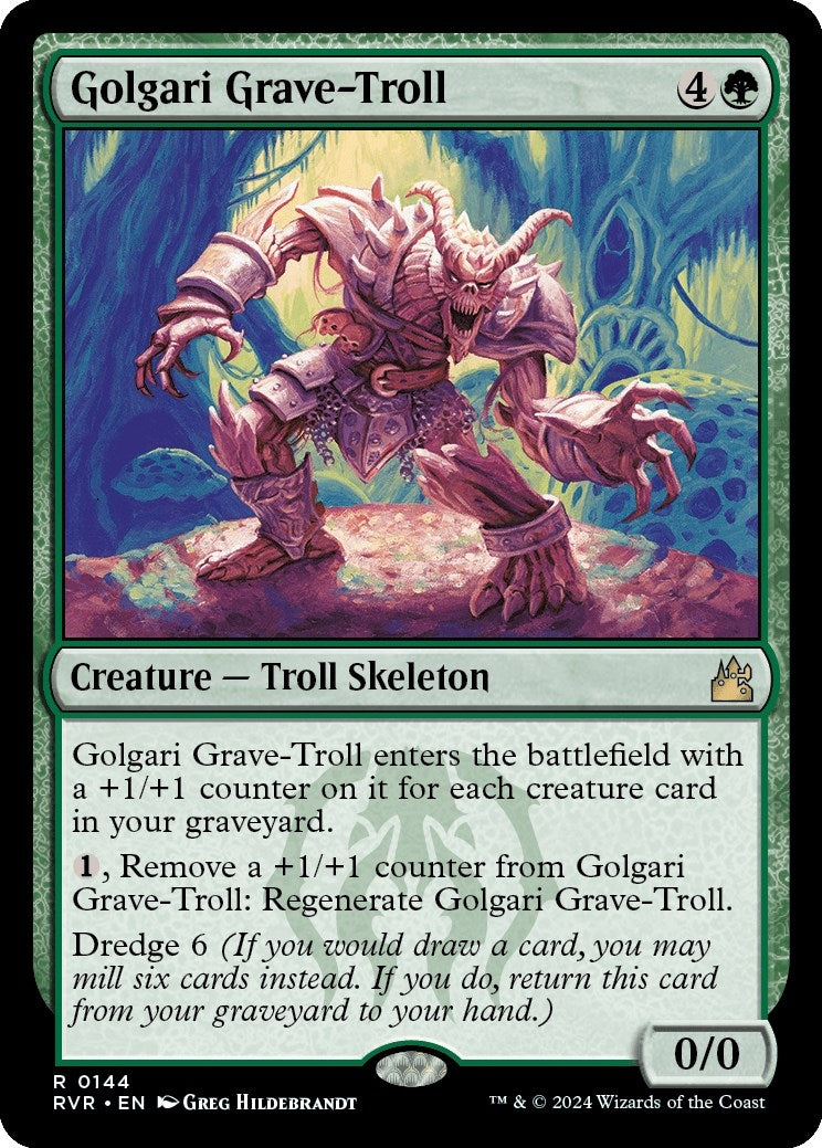 Image for Golgari Grave-Troll (144) [Ravnica Remastered] - Magic: The Gathering