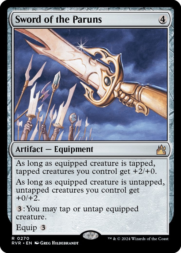 Image for Sword of the Paruns (270) [Ravnica Remastered] - Magic: The Gathering