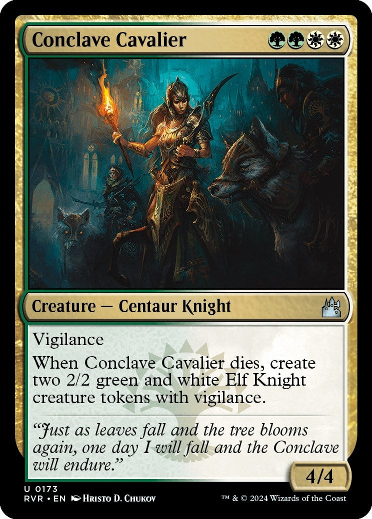 Image for Conclave Cavalier (173) [Ravnica Remastered] - Magic: The Gathering