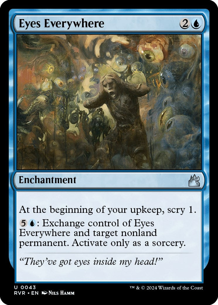 Image for Eyes Everywhere (43) [Ravnica Remastered] - Magic: The Gathering