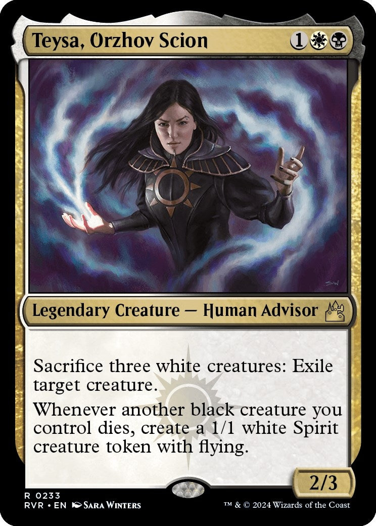 Image for Teysa, Orzhov Scion (233) [Ravnica Remastered] - Magic: The Gathering