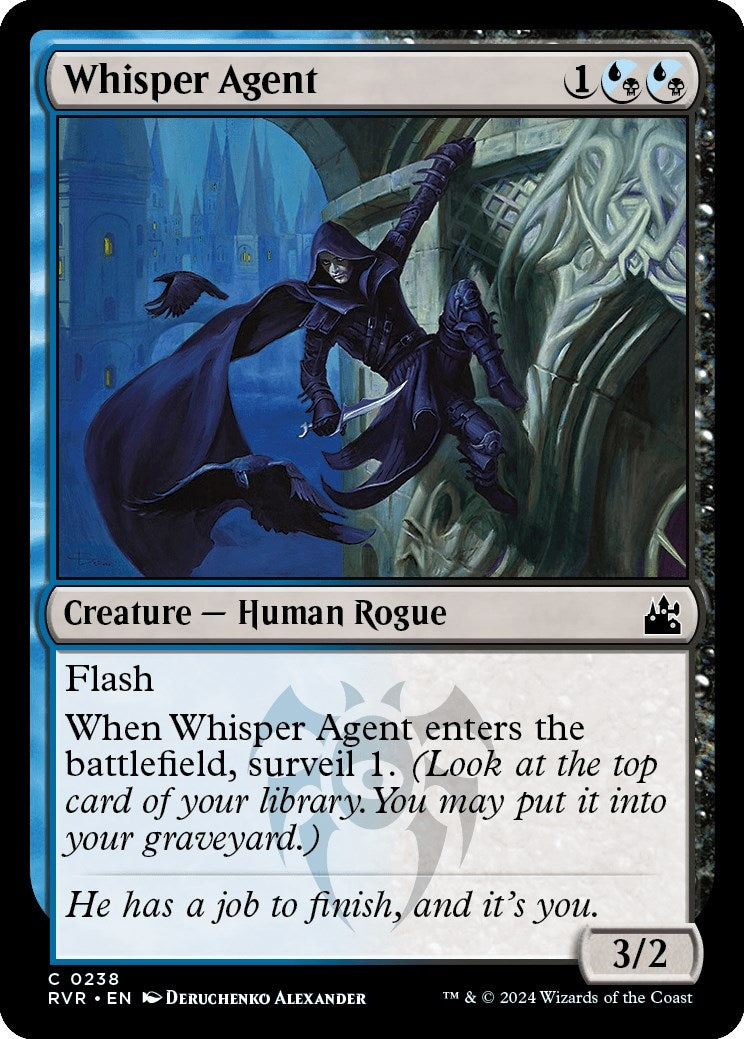 Image for Whisper Agent (238) [Ravnica Remastered] - Magic: The Gathering